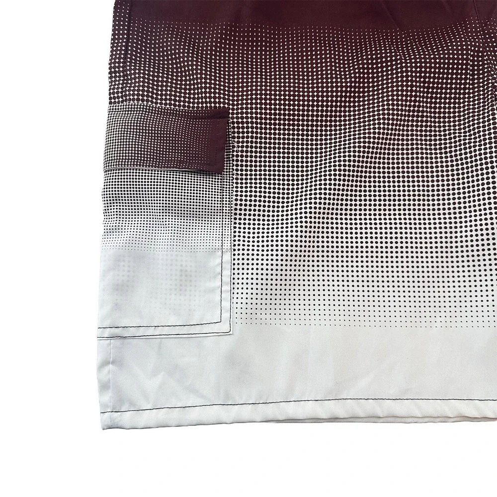 Public Record white burgundy elastic